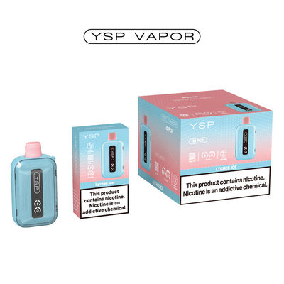 500mAh 15ml 10000 Puff Vape Type C oplaadbare vape doos met scherm