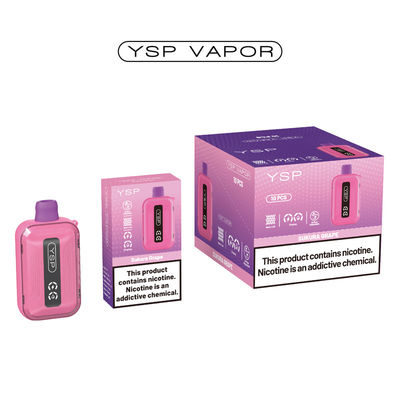 500mAh 15ml 10000 Puff Vape Type C oplaadbare vape doos met scherm