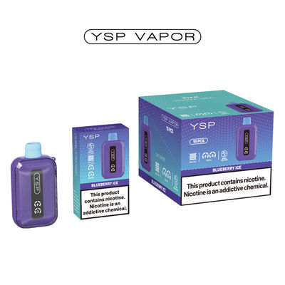 500mAh 15ml 10000 Puff Vape Type C oplaadbare vape doos met scherm