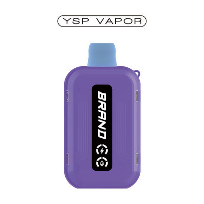 10000 puffs 12 ml wegwerp E-sigaret met verstelbare luchtstroom en batterij & vloeibaar slim scherm