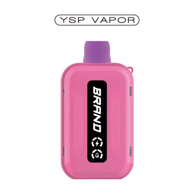 10000 puffs 12 ml wegwerp E-sigaret met verstelbare luchtstroom en batterij & vloeibaar slim scherm