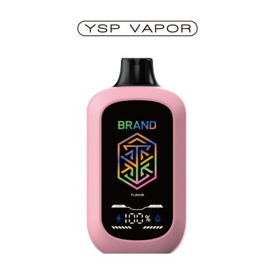 5% Nicotine 15000+ Puffs AIO-apparaat 15 ml Groot scherm Verstelbare luchtstroom E Vaporizer Op maat 10+ smaken