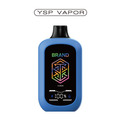 5% Nicotine 15000+ Puffs AIO-apparaat 15 ml Groot scherm Verstelbare luchtstroom E Vaporizer Op maat 10+ smaken