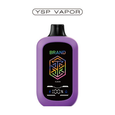 5% Nicotine 15000+ Puffs AIO-apparaat 15 ml Groot scherm Verstelbare luchtstroom E Vaporizer Op maat 10+ smaken