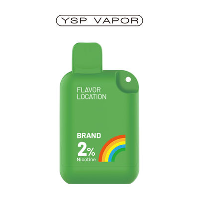 800 puffs aromatische vaporizer pen 3 ml hervulbare vape pod kit