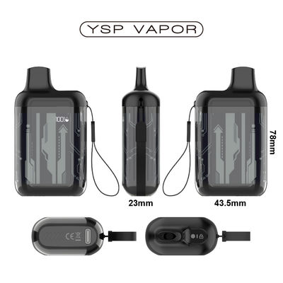 15000 Puffs AIO-apparaat Vape Touch Child Lock E Vaporizer Pen