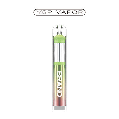 600 puffs TPD wegwerp vape pod systeem 2 ml E vloeistofcapaciteit 400mAh batterij