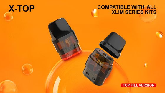 2 ml Compatible Cartridge TPD Compliant Hervulbaar Leeg PCTG Cartridge Open Systeem 0,6/0,8 ohm mesh VS OXVA