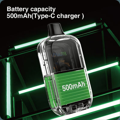 15mL/15K Puffs Oplaadbare Wegwerp Vape Ultra-Lang Duurzaam - LED-scherm & smaak aanpassing & verstelbare luchtstroom