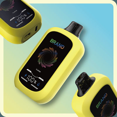 5% Nicotine 15000+ Puffs AIO-apparaat 15 ml Groot scherm Verstelbare luchtstroom E Vaporizer Op maat 10+ smaken